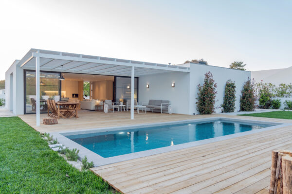 Modern villa with pool and garden Modern villa with pool and garden